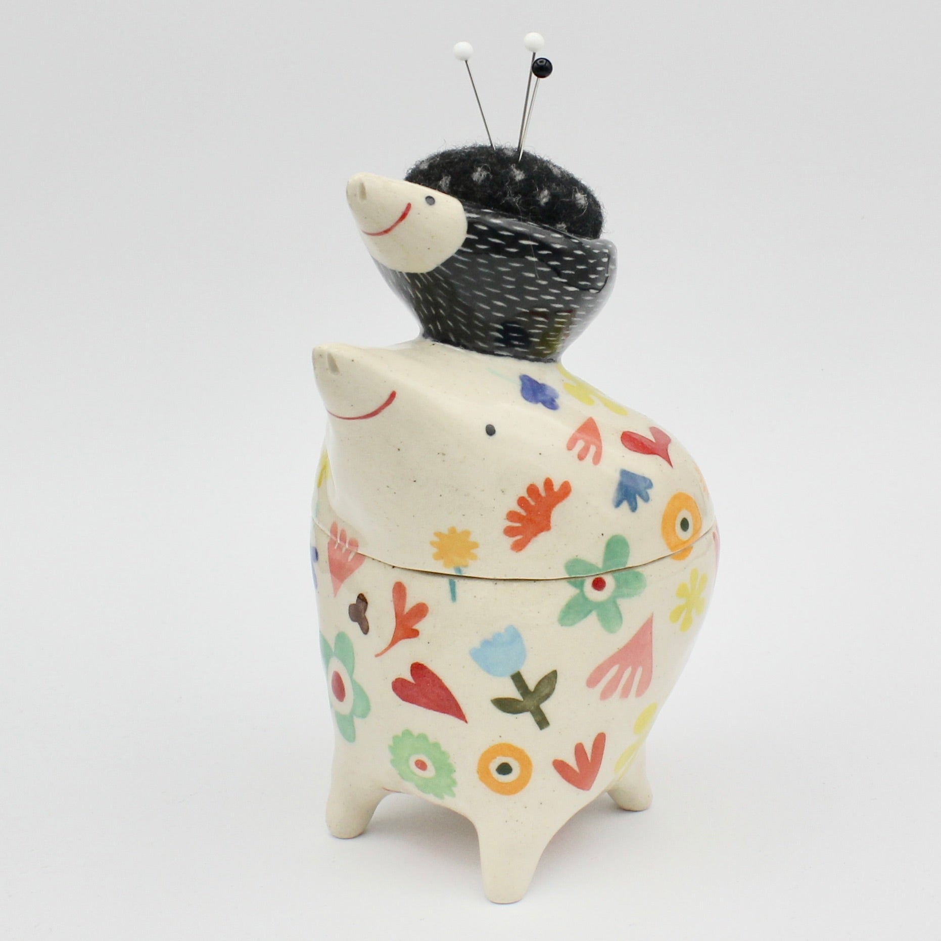 Sidekick Pincushion-Box with Friend