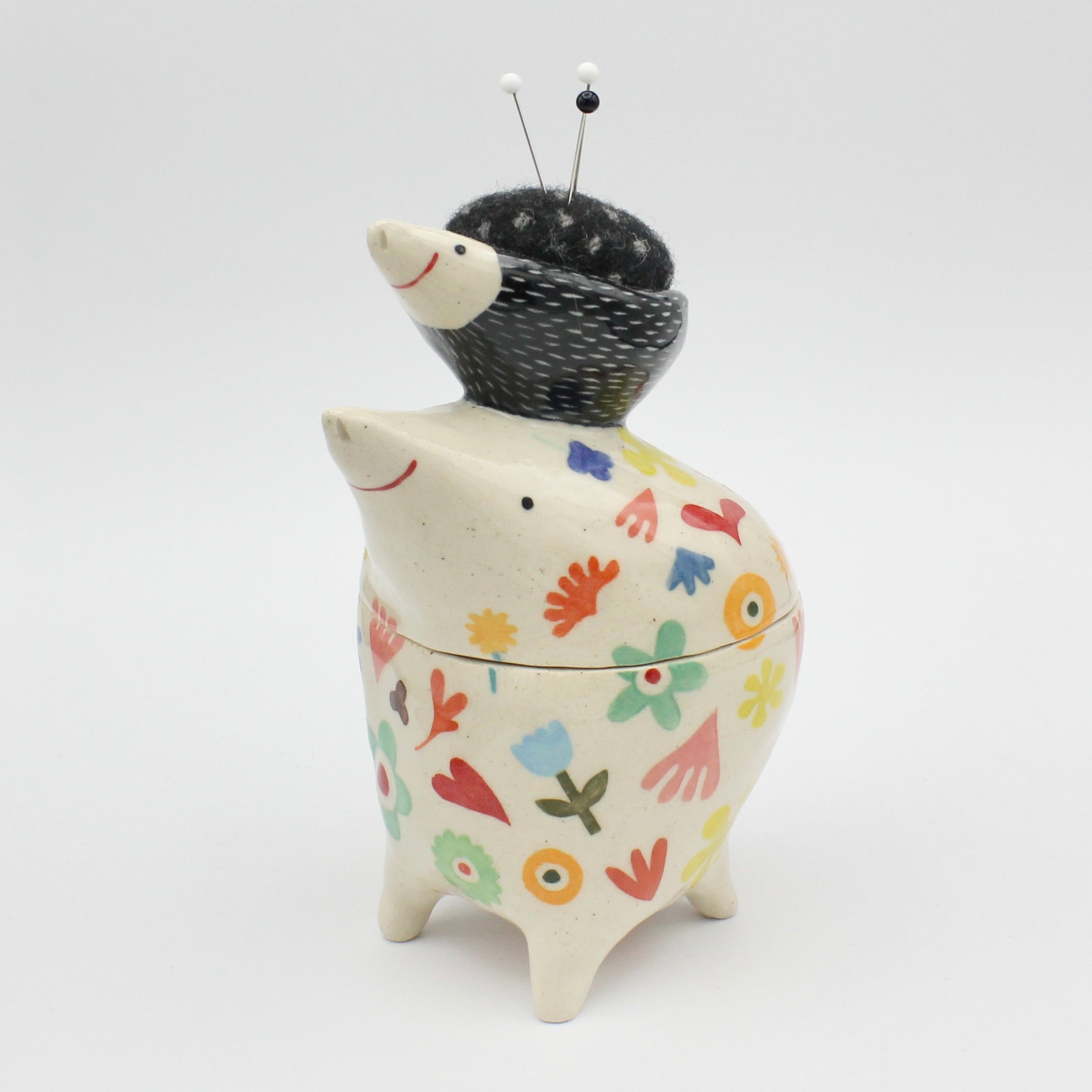 Sidekick Pincushion-Box with Friend