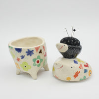 Sidekick Pincushion-Box with Friend
