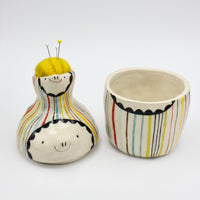 Sidekick Pincushion-Box with Friend