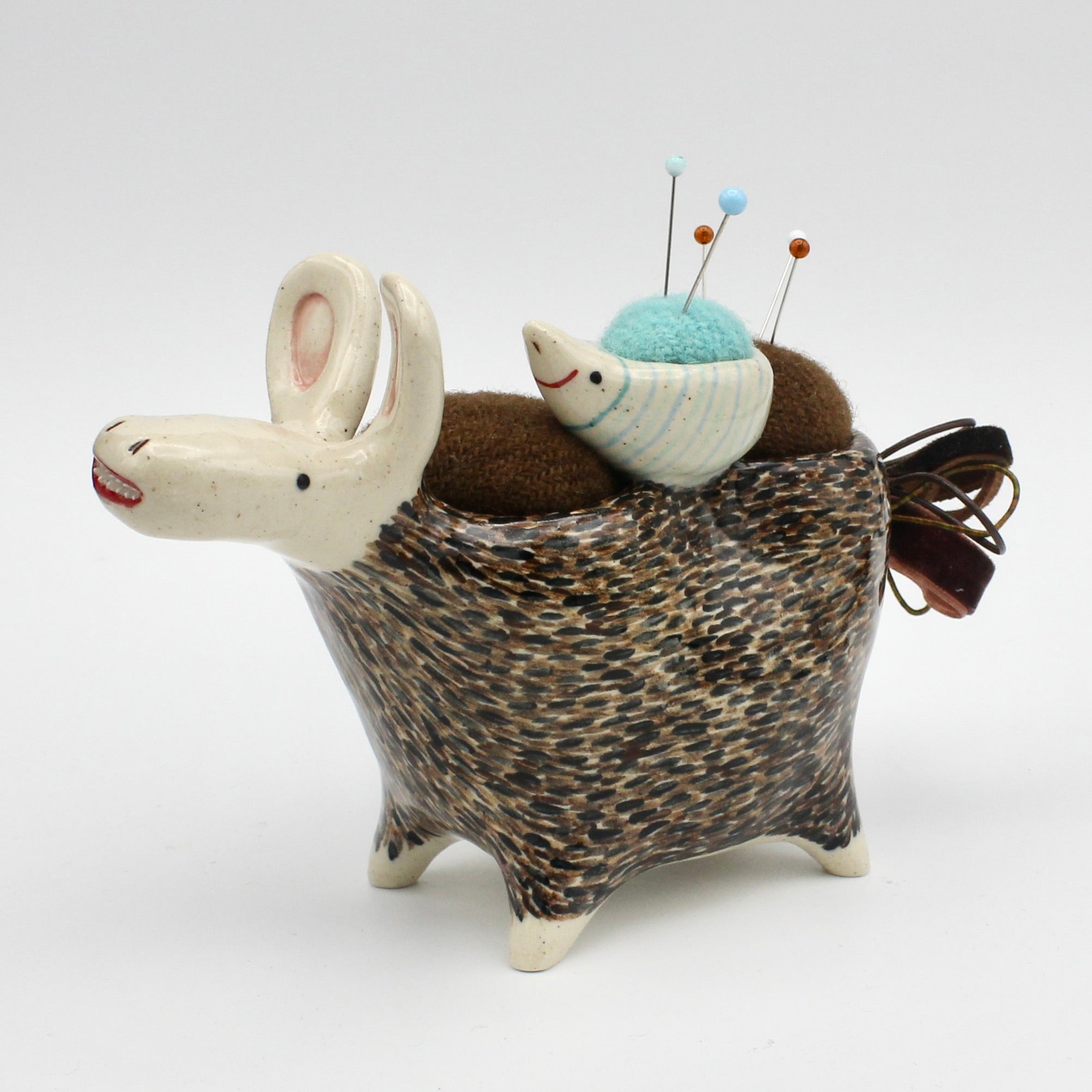 Sidekick Pincushion-Large with Friend