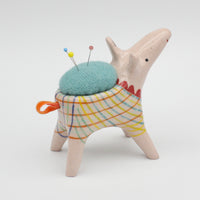Sidekick Pincushion in Pale Pink Clay