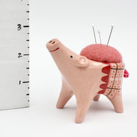 Pigimal Pincushion in Pink Clay