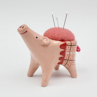 Pigimal Pincushion in Pink Clay