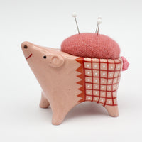 Pigimal Pincushion in Pink Clay