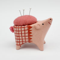 Pigimal Pincushion in Pink Clay