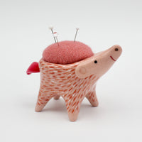 Pigimal Pincushion in Pink Clay
