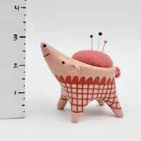Pigimal Pincushion in Pink Clay