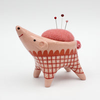 Pigimal Pincushion in Pink Clay