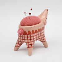 Pigimal Pincushion in Pink Clay