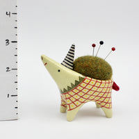 Sidekick Pincushion in Yellow Clay