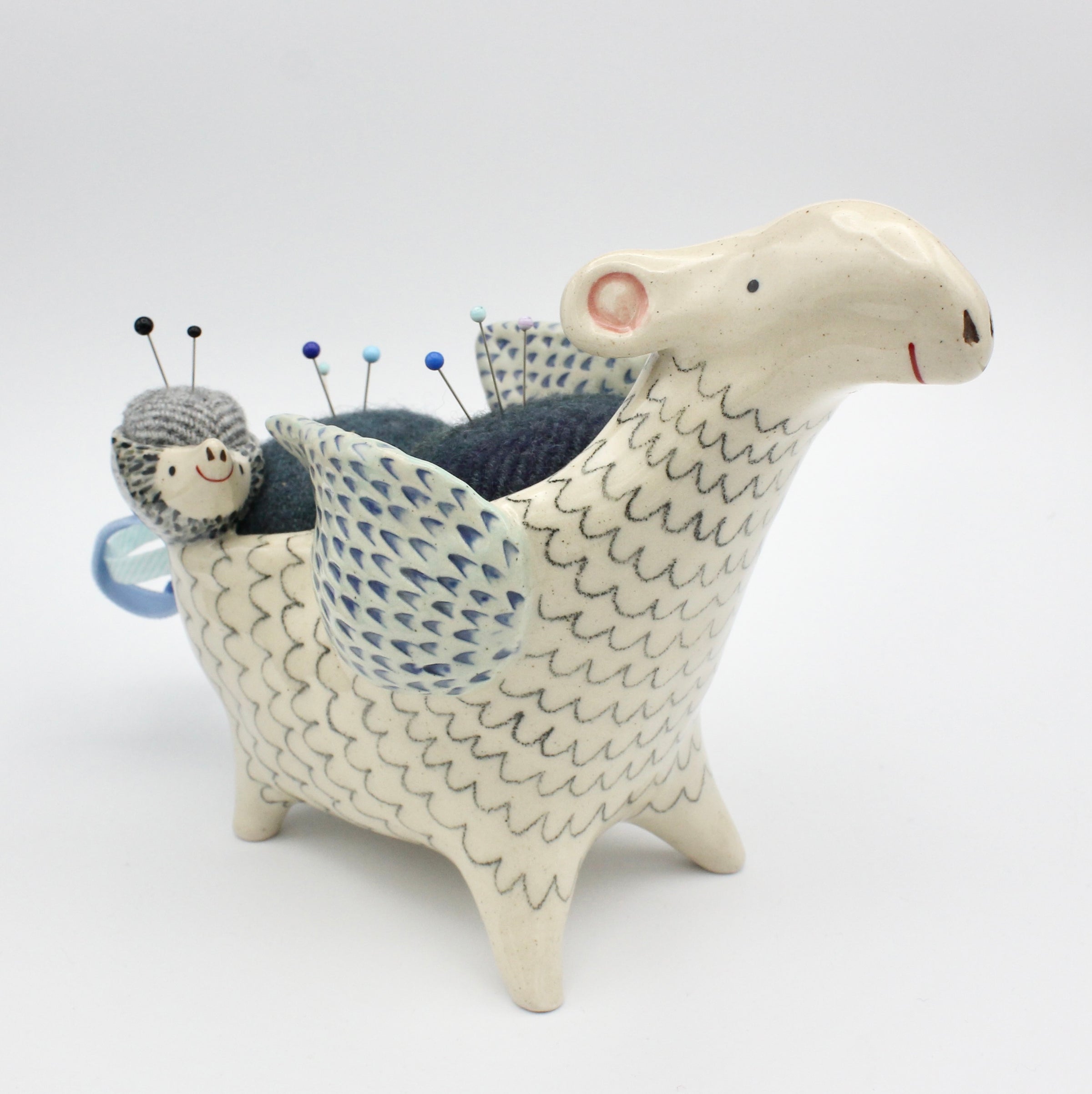 Sidekick Pincushion-Extra Large Double with Friend
