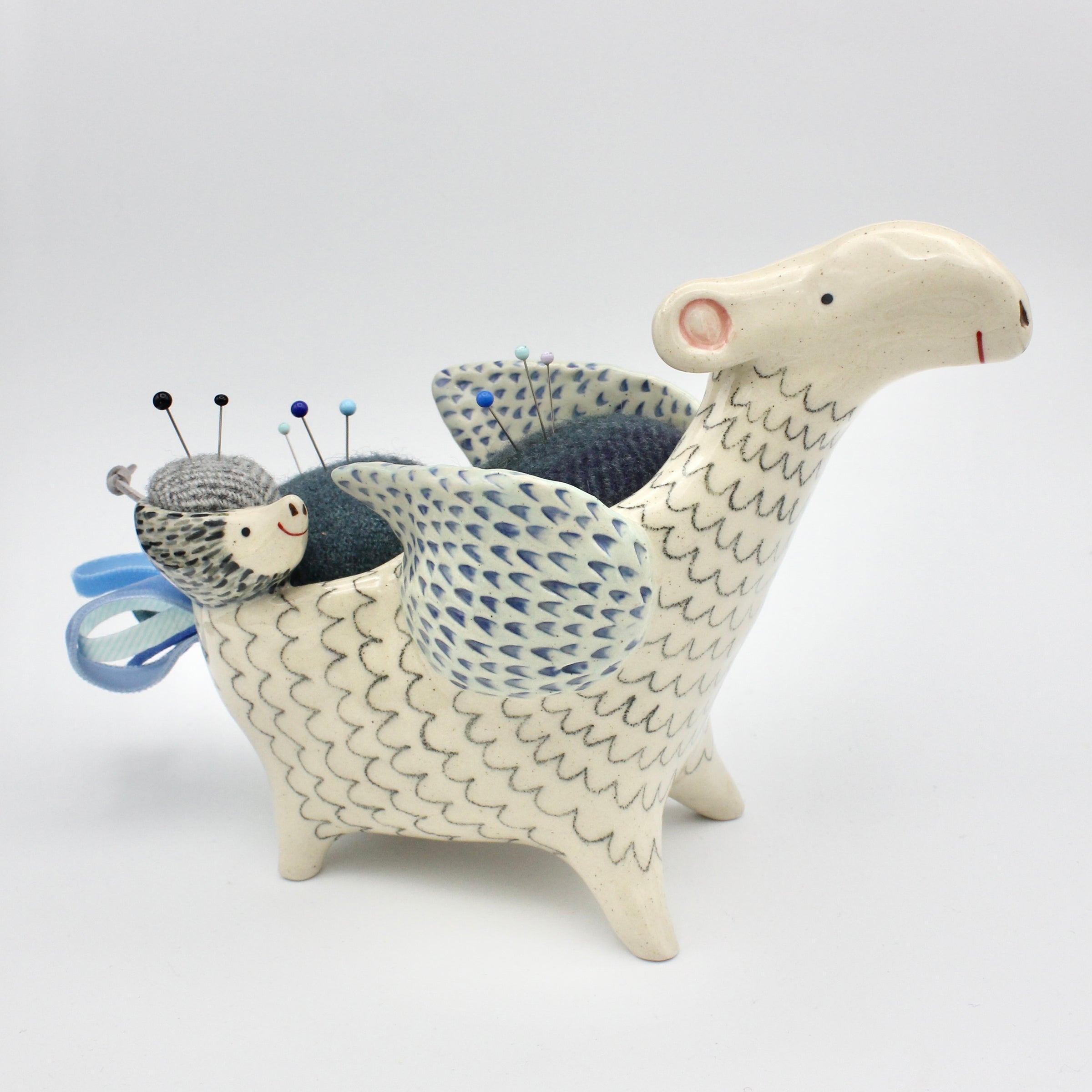Sidekick Pincushion-Extra Large Double with Friend