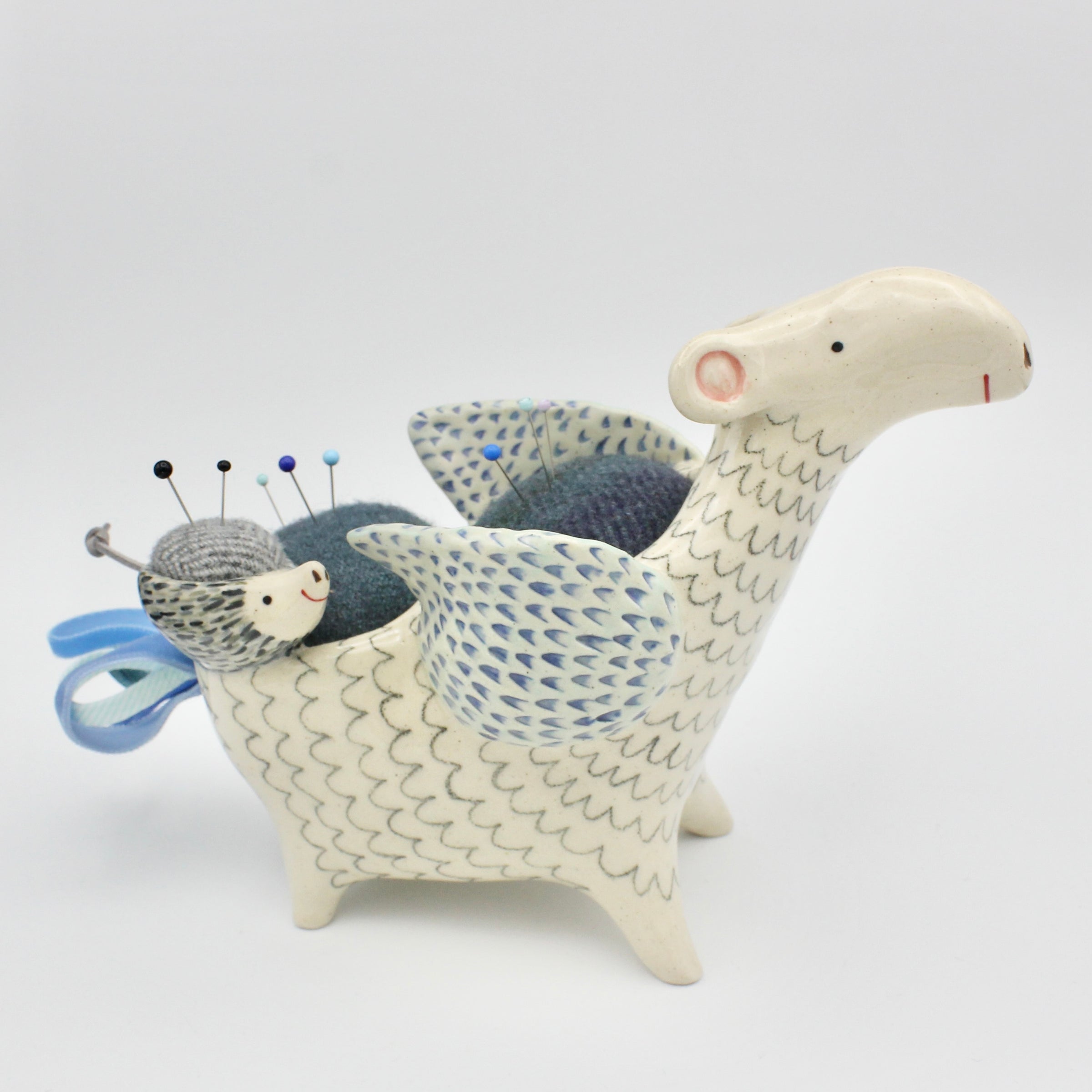 Sidekick Pincushion-Extra Large Double with Friend