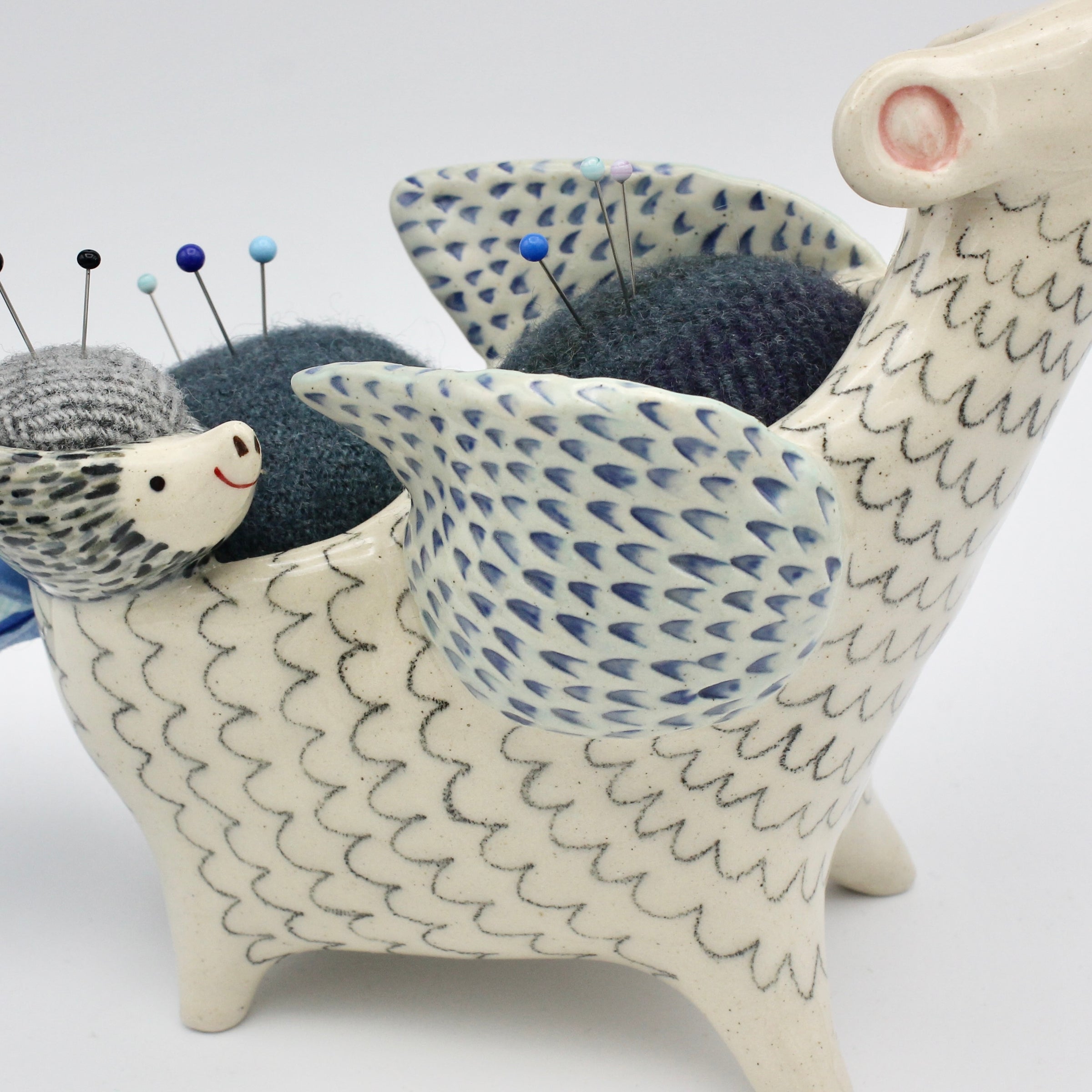 Sidekick Pincushion-Extra Large Double with Friend