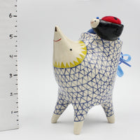 Sidekick Pincushion-Extra Large with Ladybug Friend