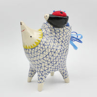 Sidekick Pincushion-Extra Large with Ladybug Friend