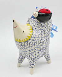 Sidekick Pincushion-Extra Large with Ladybug Friend