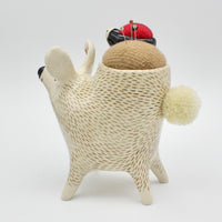 Sidekick Pincushion-Extra Large with Ladybug Friend