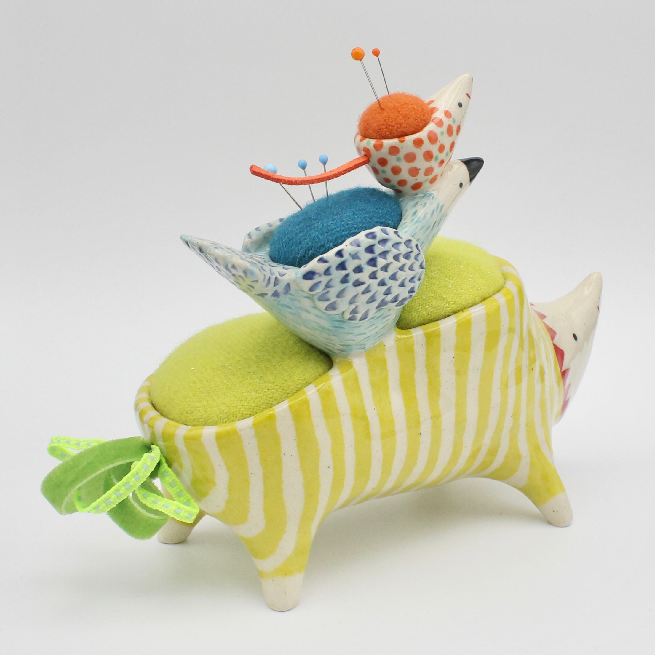 Sidekick Pincushion-Extra Large Double with 2 Friends