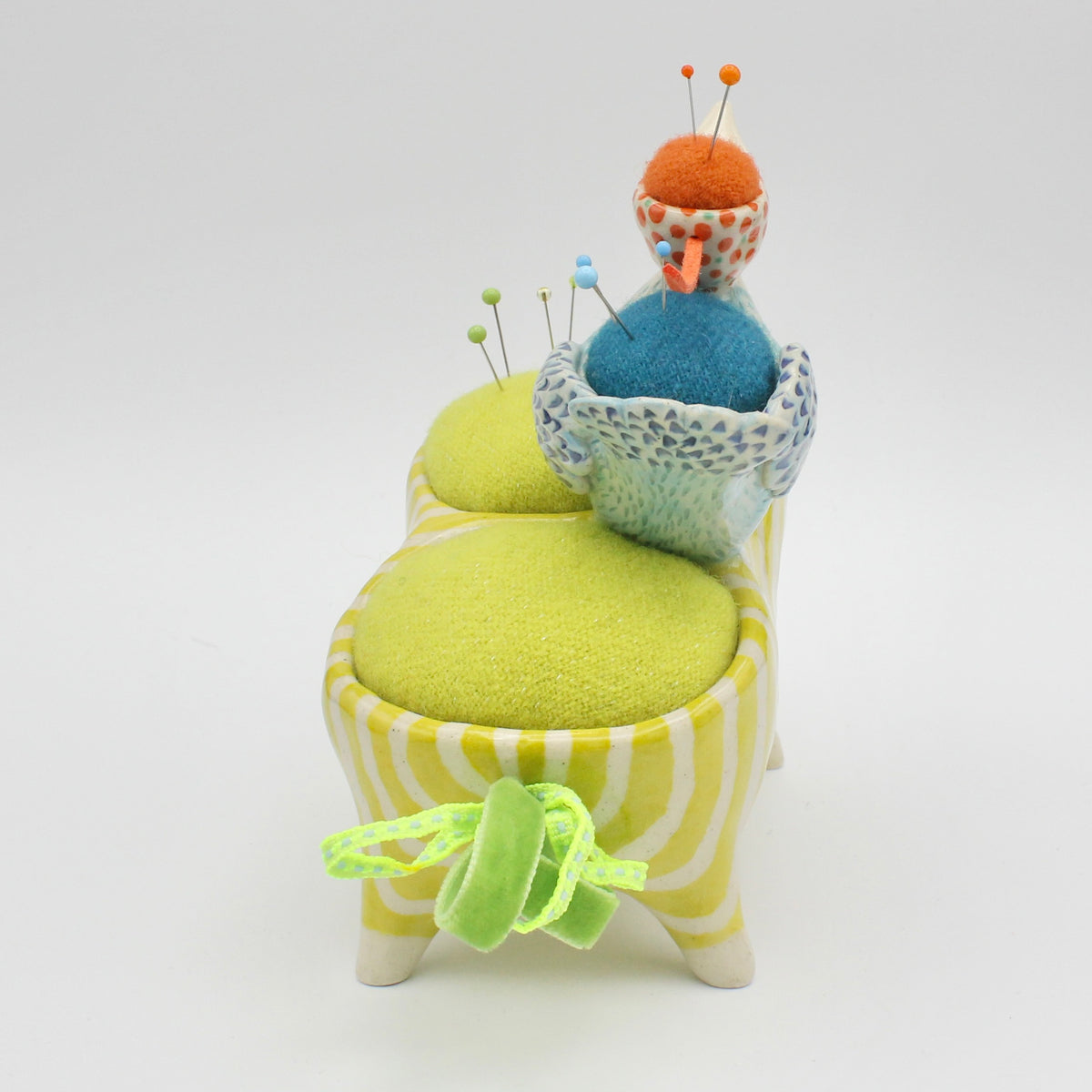 Sidekick Pincushion-Extra Large Double with 2 Friends