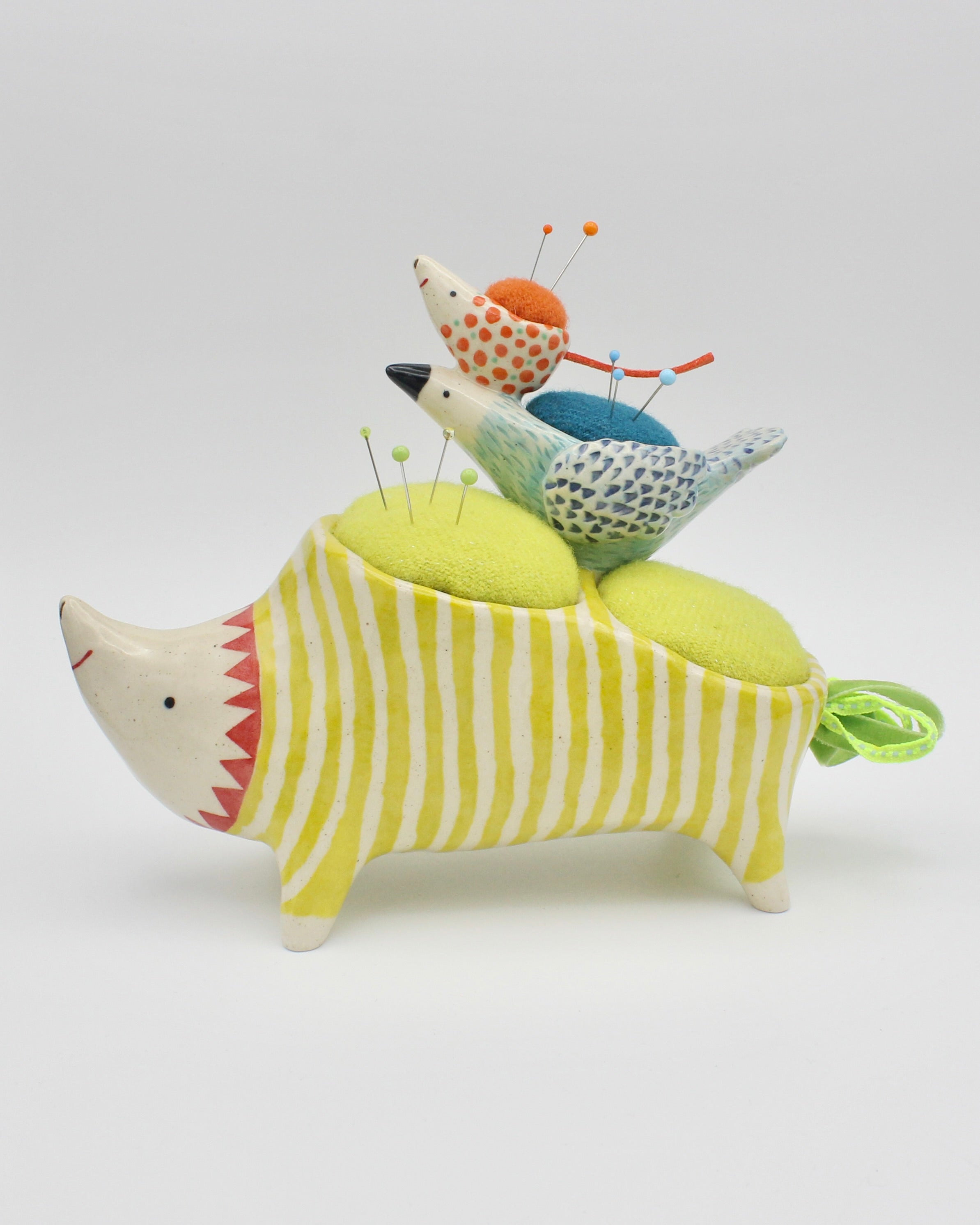 Sidekick Pincushion-Extra Large Double with 2 Friends