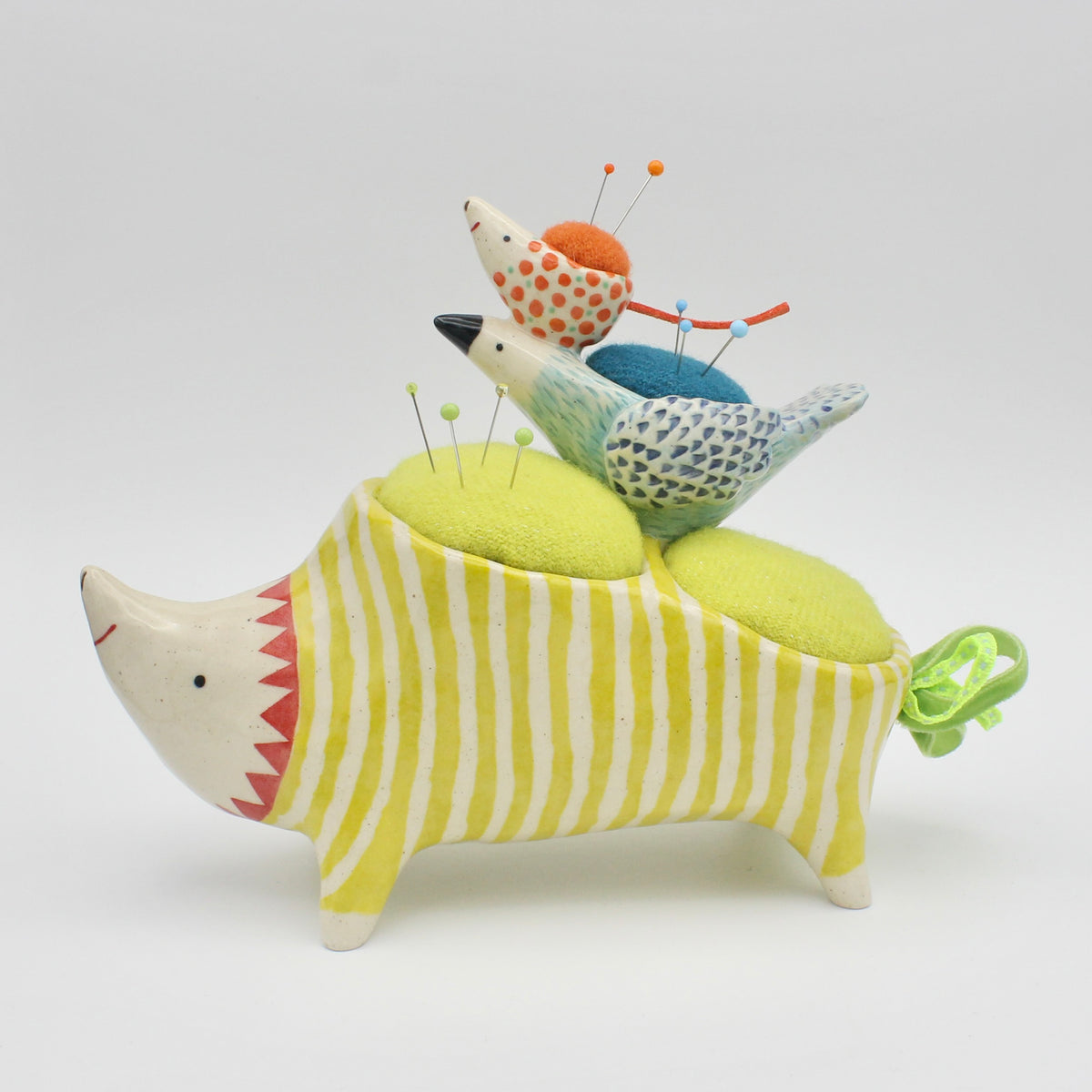 Sidekick Pincushion-Extra Large Double with 2 Friends