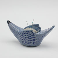 Sidekick Pincushion in Blue Clay