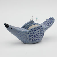 Sidekick Pincushion in Blue Clay