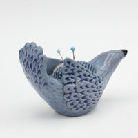 Sidekick Pincushion in Blue Clay