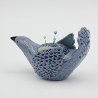 Sidekick Pincushion in Blue Clay
