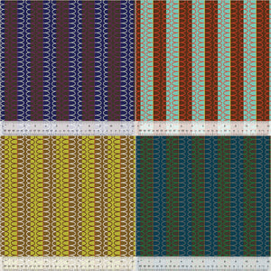 Preorder-Night Rainbow Fabric Collection- Boundless Binding Stripe Bundle