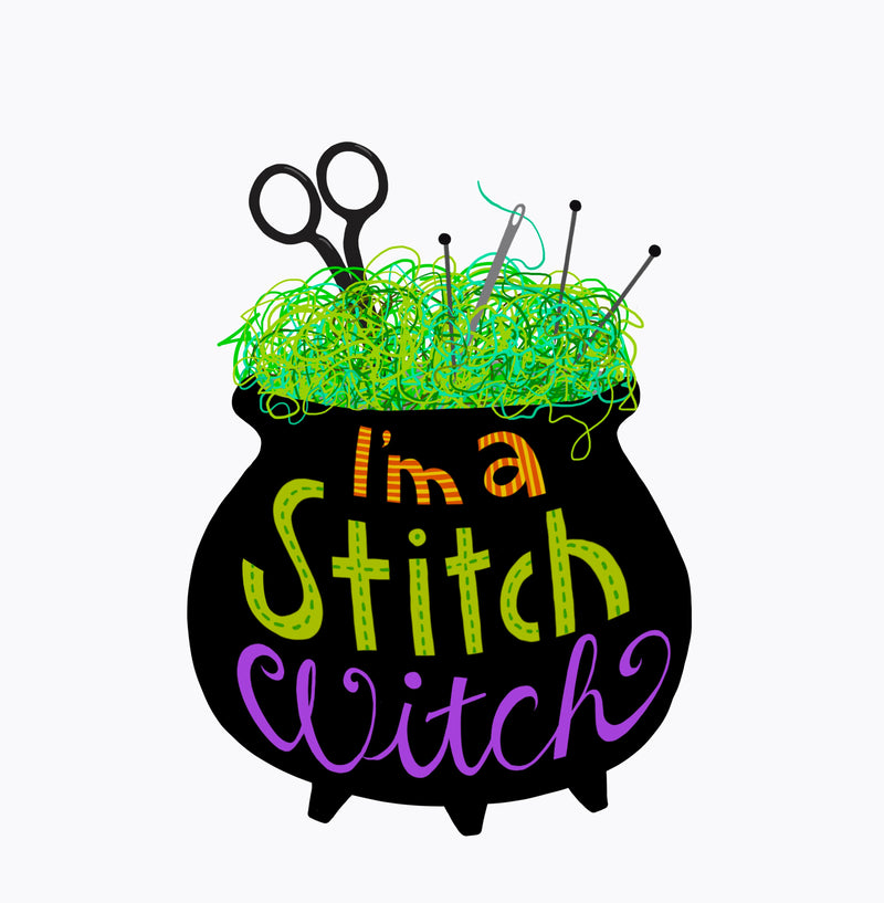 Sticker- I'm a Stitch Witch