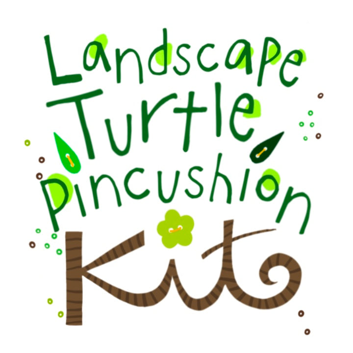 Landscape Turtle Pincushion Kit