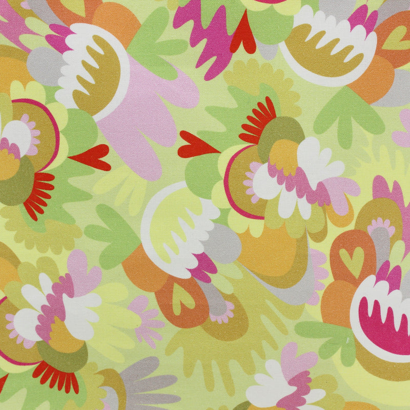 Hothouse Fabric Collection-Wonder Garden in Sunshiny