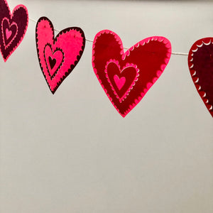 Valentine Heart Garland