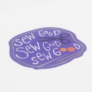 Sticker-Sew Good, Sew Good, Sew Good