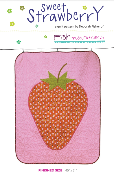 PDF Pattern: Sweet Strawberry Quilt